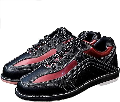 נעלי באולינג גברים נשים מיקרופייבר מקצועי נעלי באולינג נוחות נוחות משקל קלות בלאי עמידות בפני סניקרס באולינג עמידות בפניכם