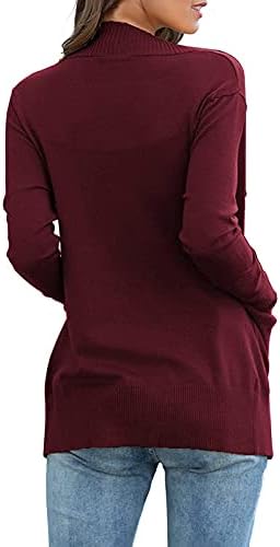 RMXEI מעילי נשים קלות קרדיגנים עם כיסים עם סוודרים קרדיגן קדמיים קלים קלים קלים