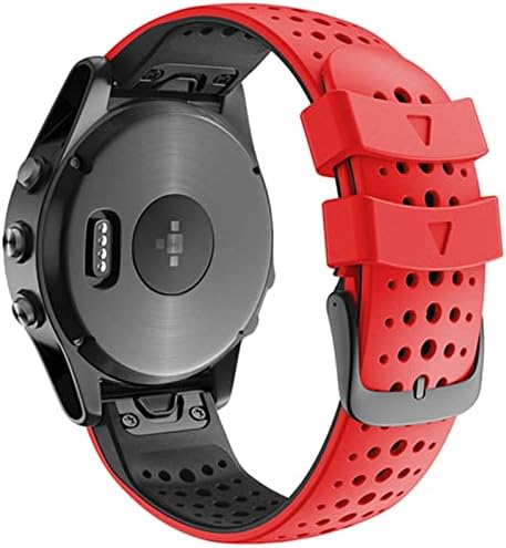 Kangdd צבעוני QuickFit רצועת Watchband עבור Garmin Fenix ​​7 7x 5 5x 3 3 HR 945 Fenix ​​6 6x Watch Silicone Easyfit Band
