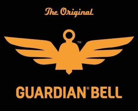Guardian Bell St. Michael Michael בהצלחה פעמון אופנוע או טבעת מפתח, מתכת, 1.5 אינץ '