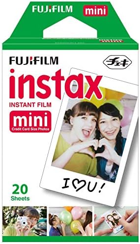 פוג ' י מיני סרט מיידי 12 על 10 חבילות 120 הדפסים עם 60 מדבקות מסגרת