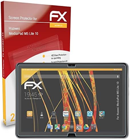 מגן מסך Atfolix התואם ל- Huawei Mediapad M5 Lite 10 סרט הגנה על מסך, סרט מגן FX אנטי-רפלקטיבי וסופג הלם