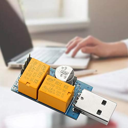SINLOON ממסר כפול USB כרטיס כלב שמירה ללא השגחה אוטומטית הפעל מחדש מסך כחול טיימר התרסקות מחדש לאתחול מחדש עבור כורה