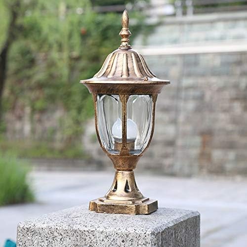 TJLSS אירופה חיצונית מנורה גן חצר גדר עמוד צעד מסדרון רחוב גן גדר גדר חניה תאורה קפה