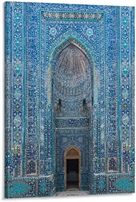 מסגד סולטנאחמט איסטנבול כחול מסגד, אסלאמי קיר אמנות פוסטר, מוסלמי אמנות, קוראן הרמדאן פוסטר מסגרת-דיר