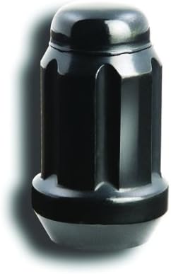 Gorilla Automotive 21123BC בקוטר קטן בלוט שחור שחור 5 ערכת LUG - חבילה של 20