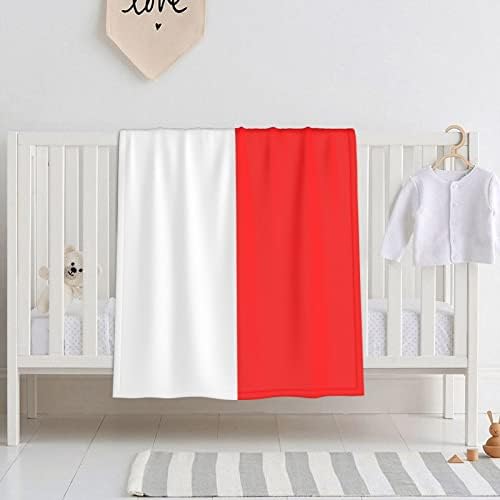 שמיכות דגל אינדונזיות סופרות סופר רכות שמיכה כפולה שמיכה לתינוקות שופך תינוק 30 x40
