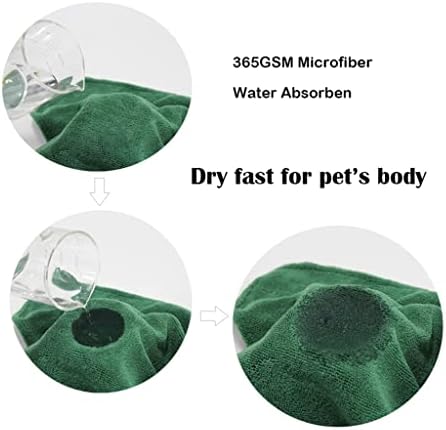 מיקרופייבר סופג במהירות מים אמבט מגבת חתול מחמד אמבט מגבת טיפוח לחיות מחמד מוצר