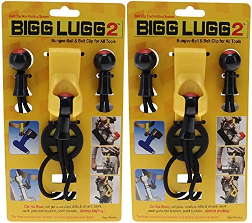 חלקים מעולים Bigg Lugg Bl2-3BM חגורה למחזיק כלים עם 3 Bunge