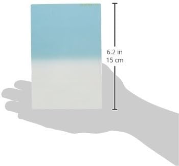 לי 203205 ליטר-2 מסנן עדשות מרובעות, שיפוע צבע חצי, סט כחול שמיים, 3.9 על 5.9 אינץ', סט של 3