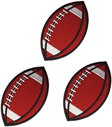 3 חבילות כדורגל ספורט כדורגל ברזל רקום על טלאים