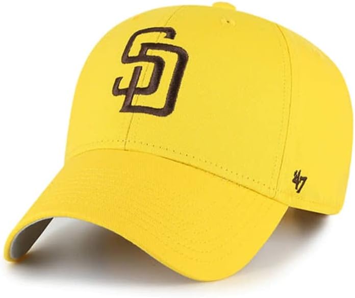 47 ' סן דייגו פדרס ילדים העתק כובע זהב מתכוונן עם לוגו חום