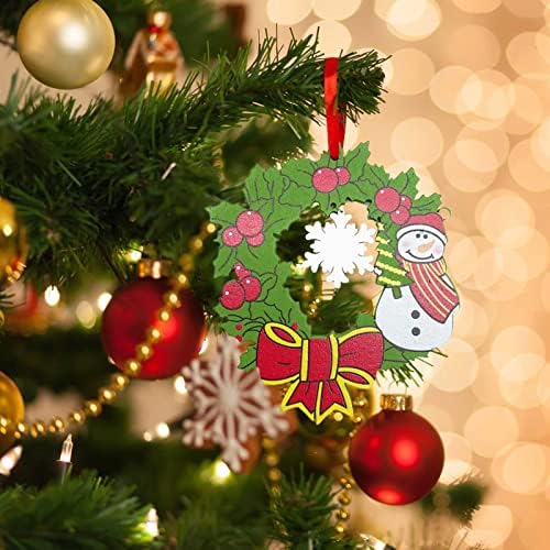 כדור קריסטל בהיר עץ עץ חג המולד תליון עץ חלול עץ חג המולד תליון פתית שלג פעמון עץ חג המולד כוכב תליון קישוט לחג המולד מתנה