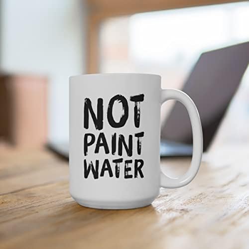 לא צבע מים אמנות מורה הערכה מתנת רעיונות - אמן ציירים לעבוד עמית קפה ספל