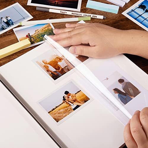 ספר תמונות, ספר אלבום, אלבום תמונות DIY אלבום מזכרת בעבודת יד לזוגות שהודבקו על פלסטיק יכול לכתוב אלבום תמונות של קיבולת גדולה