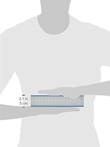 בריידי טום-43-פק פרופיל נמוך מבריק ויניל מצופה פוליאסטר, שחור על לבן, מוצק מספרי חוט סמן כרטיס