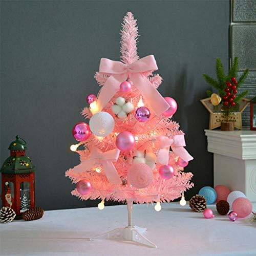 עצי חג מולד קטנים של יומו עם אורות, עץ אורן חג המולד של השולחן לפני חג המולד לחג המולד פסטיבל חתונה לחתונה מפלגת המסיבה-G