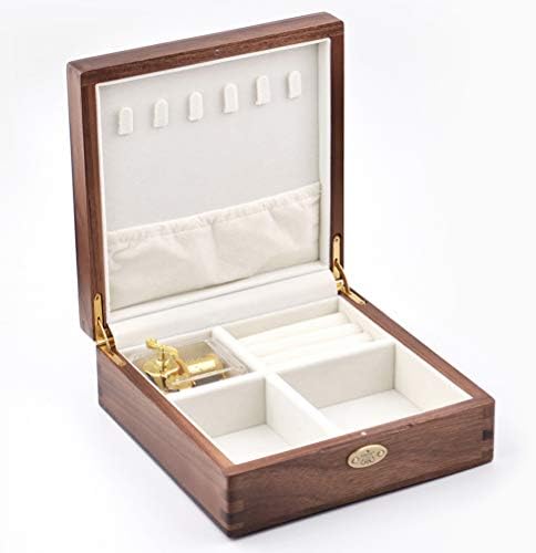Softalk Vintage Square Wood Box Rhyme of Spring Box Box Keepsake Coxes coxes gifts לחתונה יום הולדת חג המולד