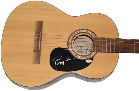 רוב תומאס חתם על חתימה בגודל מלא פנדר גיטרה אקוסטית ג 'יימס ספנס אימות ג' יי. אס. איי קוא - קופסת גפרורים עשרים סטאד, עצמך