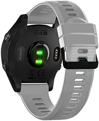 Ganyuu Silicone Watch Strap לרצועת Garmin Forerunner 935 945 שעון חכם 22 ממ החלפה רצועת כף היד רצועת כף היד