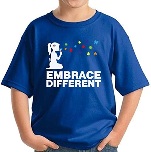 חולצת טריקו לאוטיזם של פיקטס לבני נוער מאמצים מתנות שונות למודעות לאוטיזם