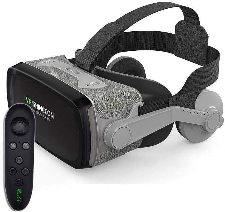 אוזניות מציאות מדומה עבור מובייל, גרסה משודרגת של אוזניות ומשקפיים, משקפי מציאות מדומה לטלוויזיה, סרטים ומשחקי וידאו תואמים,