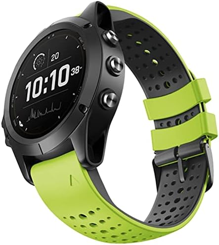 Kangdd צבעוני QuickFit רצועת Watchband עבור Garmin Fenix ​​7 7x 5 5x 3 3 HR 945 Fenix ​​6 6x Watch Silicone Easyfit
