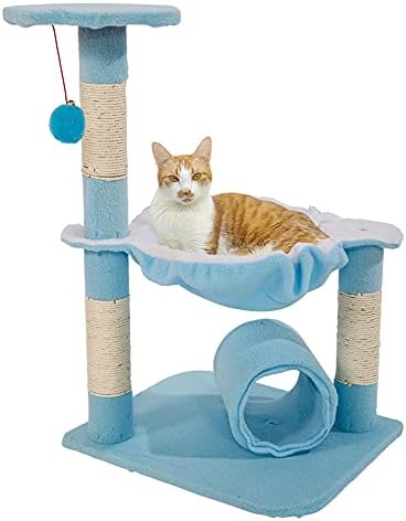 BFCGDXT עץ חתול מגדל חתול 28 , מגדל החתולים החתול החמוד החמוד היציב, המתאים לטיפוס חתולים צעצוע חתול ， משמש למשחק, להירגע