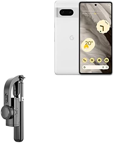 BoxWave Stand ו- Mount תואם ל- Google Pixel 7 Pro - Gimbal Selfiepod, Selfie Stick Stick הניתן להרחבה וידאו Gimbal מייצב