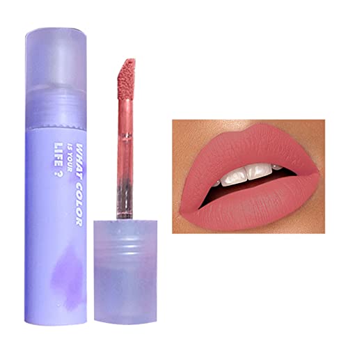 ניסים שפתיים מתנה עבור בנות יומי מוצרי קוסמטיקה שפתון עם שפתיים איפור קטיפה לאורך זמן גבוהה פיגמנט עירום עמיד למים שפתון