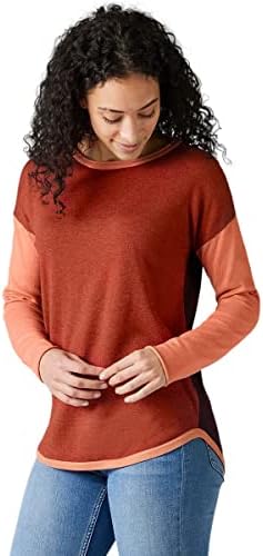 SmartWool Shadow Shadow Colorblock Sweater - נשים