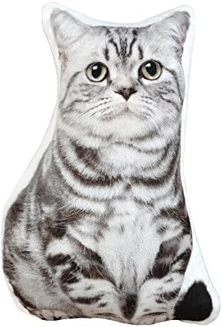 Jwh 3d חיה חתול בצורת כריות מבטא כריות דקורטיביות כרית זריקה כרית חיית מחמד יצירת