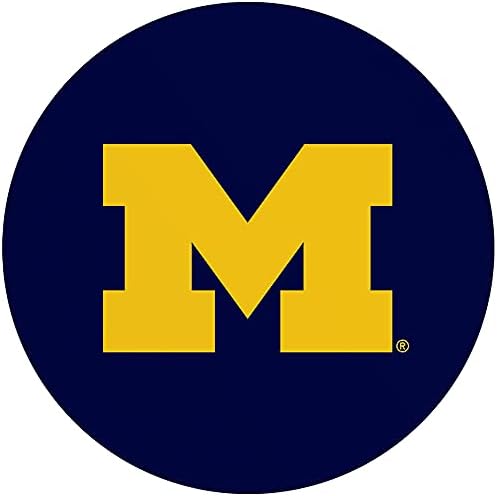 לוגו של אוניברסיטת מישיגן 4 x 4 חוף חגיגות קרטון חבילות של 12