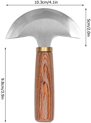 סכין עור, סכין עור תקין של סכין עור חצי מעגלי מעגל פשוט לעור DIY לחיתוך עור