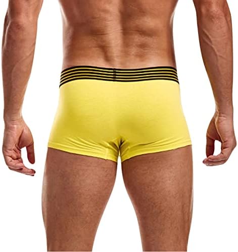 2023 מתאגרפים סקסיים חדשים מכנסיים קצרים מכנסיים תחתונים תחתונים מוצקים תחתונים של גברים תחתונים מזדמנים של גברים סוללה תחתונים