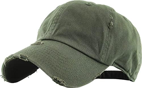 KBethos ילדים בנות כובעי בנות שטפו כובע בייסבול מישור כותנה פרופיל נמוך