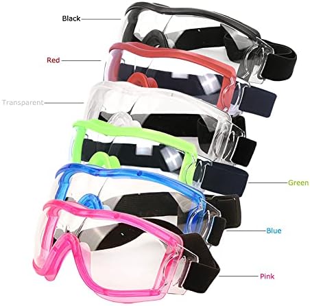 משקפי בטיחות FX-Miro, משקפי מגן אנטי ערפל ו- UV, משקפי הגנה משקפי אטמים למשקפי DIY, מעבדה, בחוץ