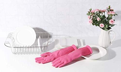 לשימוש חוזר גומי לשטיפת כלים כפפות, רב תכליתי ביתי ניקוי כפפה, מטבח ניקוי כפפות, מים הוכחה, החלקה