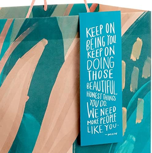 Hallmark Morgan Harper Nichols Gift Bag Burend Pink, Pec