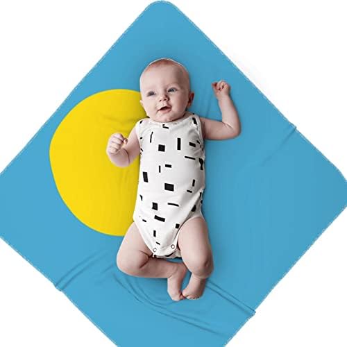 דגל שמיכת התינוק של פלאו מקבלת שמיכה לעטיפת כיסוי חוט -יילוד של תינוקות