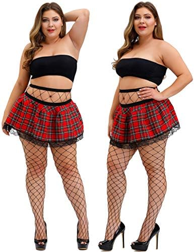 נשים של גרבי רשת סקסי גרביונים גרביונים נטו בתוספת גודל ירך גבוהה גרב 2 * זוגות