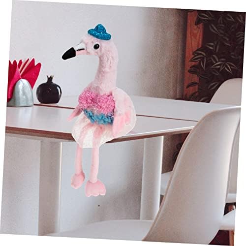 Abaodam flamingo בובת תינוק פלאש צעצוע בובה זריקת כרית קטיפה פלמינגו ילד ורוד חצץ מצויר הוואי