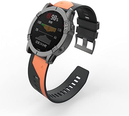 IRJFP 22 26 ממ QuickFit רצועת Watchband עבור Garmin Fenix ​​6 6x Pro 5x 5 Plus 3HR 935 945 S60 SmartWatch