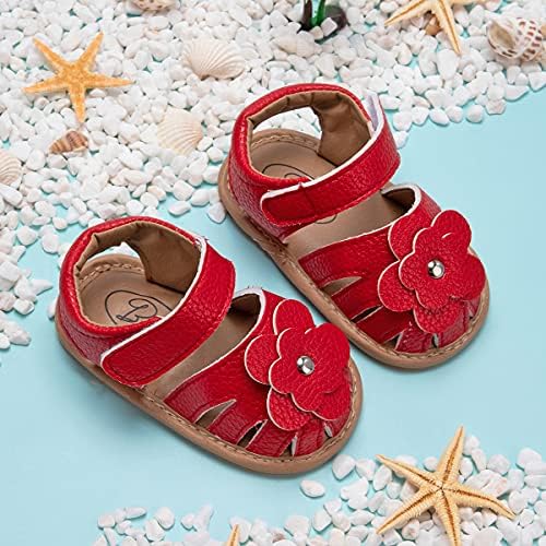 ילדים בנות תינוקות בנות סנדלים לתינוק נעלי חוף קיץ אנטי להחליק גומי סוליה חיצונית נעלי עריסה ראשונות