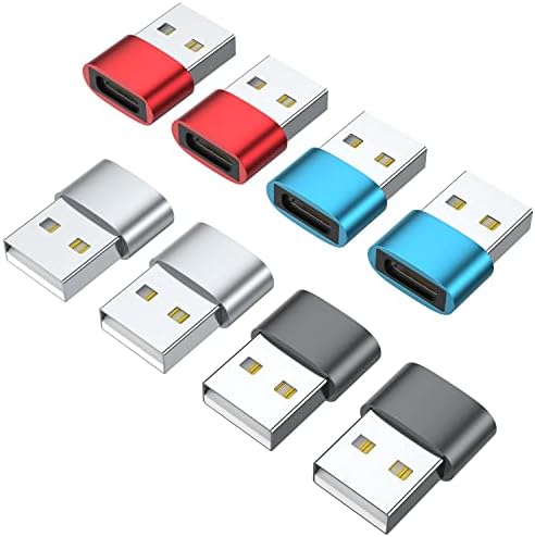 USB C מתאם גברים ל- USB, סוג C ל- USB מתאם כבל מטען לאייפון 11 12 13 פרו מקס, סמסונג גלקסי הערה 10 S20 פלוס 20 S20+
