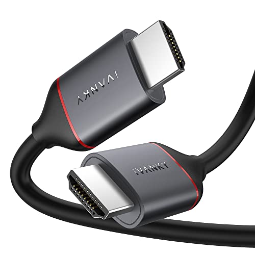 תחנת עגינה של IVANKY 12-in-1 USB C עם מתאם חשמל ו- 4K HDMI לכבל HDMI 6ft