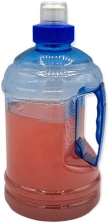 קנקן מים 1L בקבוק גדול BPA קומקום פלסטיק בחינם קומקום שתייה מיכל עם ידית למסיבת אימונים חיצונית כושר כושר ספורט כושר
