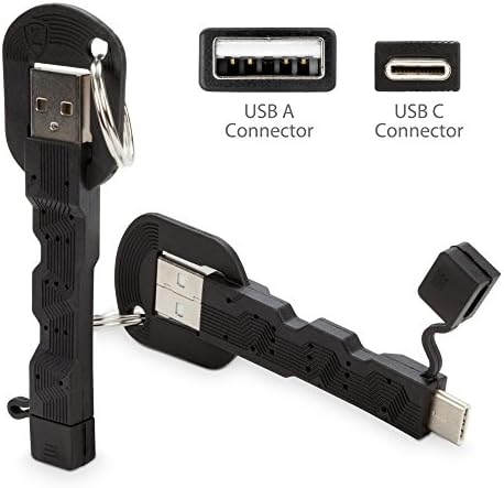 כבל גלי תיבה תואם לטאבלט ציור XP -PEN XPPEN STARG640 - מטען מחזיק מפתחות מסוג USB -C, טבעת מפתח 3.1 סוג C USB כבל USB