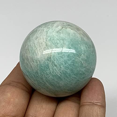 Watangems 120.7G, 1.8 , כדור אבן חן של כדור אמזוניט קטן ממדגסקר, בעבודת יד, אספנות, קריסטל, B15844
