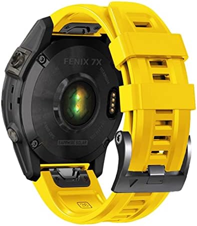 Wikuna for Garmin Fenix ​​7 7x 6x 5x Watchband 22 צמיד 26 ממ לפניקס 6 Pro 5 פלוס אבזם רצועות שורש כף היד החלפה